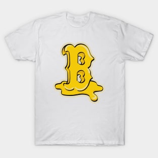 Yellow Letter B T-Shirt